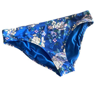 JOHNNY WAS California Women's Size 2X Blue Dove Hipster Bikini Swim Bottom NWT
